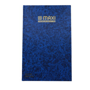 MANUSCRIPT/REGISTER BOOK 4 QR, RULED, FS, 13x10 INCH